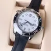Omega 007 Watch Diver 300M BP Factory Mens Master Automatyczny ruch mechaniczny mężczyzn Zatrzymuje stalowe męskie zegarek MDLB