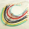 Choker Fashion Devil's Eye Glass Beads Necklace For Women Bohemian Nationality Colorful Clay Neck Summer Beach Jewelry Gifts