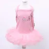 Hundkläder Princess Cat Dress Tutu Necklace Design Pet Puppy Kjol Spring/Summer Clothes Outfit 5 Storlekar 2 färger