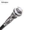 Trekking Poles Silver White Luxury Round Handle Fashion Walking Stick for Party Decorative Walking Cane Elegant Crosier Knob Walking Stick 93cm HKD230804