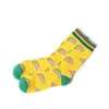 Calzini da uomo 1 paio Uomo Donna Cotone Casual Colorful Crew Street Skateboard Happy Funny Harajuku Sox Meias 230803