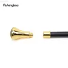 Pictos de trekking Golden Black Russian Double Totem Totem Walking Cane Fashion Stick Caballero de lujo Crosier Knob Stick 93cm HKD230804