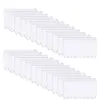 Składanie materiałów dostaw 25pcs A6 Pockets Binder Przezroczysty PVC 6 HOUL Folder Zip Plastikowe Budżetowe Koperty 230804