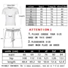 Men's Tracksuits Adult Sportswear Set 2d Line Printing Simple Refreshing Fashion Wicks Sweat Light Casual Comfortable Summer Universal