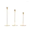 Candle Holders Metal Simple Wedding Centerpieces For Tables Decoration Bar Party Living Room Decor Sense Of Ritual Candlestick