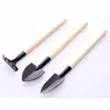 3PCS/Set Mini Garden Supplies Balcony Home-grown Potted Planting Flower Spade Shovel Rake Digging Suits Three-piece Garden Tools Wholesale AU04