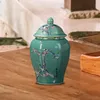 Bottiglie di stoccaggio Vaso di zenzero in ceramica Ornamenti di mandarino Vaso per controsoffitto Prugna Bossom