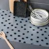 Table Napkin Shelf Liner Waterproof Fridge Liners With Printing Cuttable Drawer Paper Cupboard Mat For Kitchen Cabinets