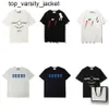 23SS Flash Summer T Shirt Stylist Men Tee Made we Włosze Mash Masher Listery krótkie rękodzie