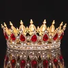 Bruiloft Haar Sieraden Crystal Crown Tiara Bruids Accessoires Ronde Voor Vrouwen Queen Party Tiara Gift 230804