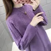 Kadın Sweaters 2023 Sınırlı Üst Pamuklu Poncho 9311 Giyim kazak Sonbahar ve Kış Kollu Sweater 50 - 2 / F 4 Sıralı Raflar