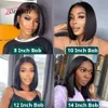 Wigs Lace Wigs Wear and Go Glueless Wig Human Hair Ready to 13x4 Front Straight Short Bob For Black Women Preplucked 230803