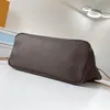 Bolso de mano de lujo para mujer, bolsos de mano con flores marrones, bolso de compras de diseñador, bolso de hombro tipo bandolera, moda de cuero genuino, gran capacidad, letra clásica, flor antigua