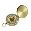 Portable Compass Brass Keychain Watch Pocket Outdoor Camping Hiking