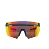 2023 Ny lyxdesigner P's Big Frame Riding Solglasögon Net Red Stars Ski Goggles SPS01Y Solglasögon