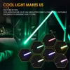 LED SwordsGuns Lightsaber RGB 7 Couleurs Variable Métal Avec Frapper Effet Sonore Duel Metel Poignée USB Charge sabre lumineux 230803