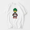 T-shirt da uomo T-shirt uomo donna Harajuku T-shirt grafica giapponese Streetwear Duck Top T-shirt uomo T-shirt Y2k cute kawaii Tees 230804