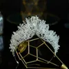 Jóias de cabelo de casamento com coroa de miçangas vestido de noiva com atmosfera barroca banquete de aniversário atacado 230804