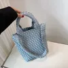 Abottegas Tote Bag Vneta Jodie Mini Mini Teen Intercciato Designer Женщины универсальная сумка для плеч для детей и матерей ручной работы ручной работы