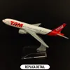 Modelo de avión Escala 1 400 Réplica de avión de metal 15 cm Brasil Chile Colombia Airlines Boeing Airbus Modelo de avión Aviación en miniatura para niños 230803