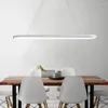 Ljuskronor minimalism modern design hängande ljus nordisk led oval ljuskrona för vardagsrum mat kök sovrum