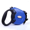 Dog Collars 8M Retractable Big Leash Durable Nylon Leashes Automatic Extending Pet Walking Leads Rope For Medium Large Dogs Pitbulls