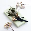 Flores decorativas, ramo blanco seco Natural para boda, fiesta, decoración del hogar, día de Navidad, regalo de San Valentín, productos de moda