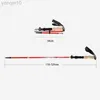 Trekking Poles 2PCS Trekking Poles Walking Sticks Alpenstock Telescopic Ultralight Premium Carbon Adjustable with Quick Lock Hiking Cane HKD230804