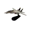 Самолеты Modle 1/100 ВМС США Grumman F-14 F14 F-14A Tomcat VF-84 Истребил истребительный самолет Металлическая военная игрушечная модель Diecast для коллекции или подарка 230803