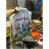 Mäns casual skjortor casablanca 2021SS Hawaiian Cotton Shirt Drop Delivery Apparel Herrkläder Dhu4H