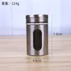 Wholesale Toothpick cup Spice Pepper Jar Bottle Storage Seasoning Spice Dispenser Container Shaker Kitchen Tool New Free FEDEX DHL JL1804
