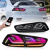 Pièces de voiture feu arrière LED pour Mitsubishi Lancer EX EVO 20 08-20 18 RGB séquentiel clignotants feux arrière de frein