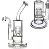 Vetro spesso Fab Egg Bong Bubblers Matrix Stereo Perc Water Pipe Recycler Narghilè Dab Rig per fumare con Banger da 18 mm