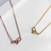 Designer ISM-kettingen Sterling Sier Hardwear Diamant U-vormige ringjes Ketting Kraagketting Ketting Vallei Zadiel veelzijdig