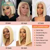 Synthetic Wigs 13x6 Blonde Bob Hair Wig Human 613 Hd Lace Frontal 13x4 Brazilian Straight Front for Women 230803