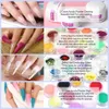 Kit per nail art COSCELIA Kit per acrilico Set di forniture professionali Set di polvere di cristallo Glitter Manicure Unghie finte liquide 230803