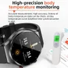 E09 hommes montre intelligente 1.3 pouces ECG surveillance un clic non invasif sang fréquence cardiaque femmes Fitness suivi Smartwatch