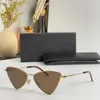 Sonnenbrille 2023 Frauen Männer SL303 Stern UV400 Schutz Europäischen Modestil Marke Design Box Fall Brillen