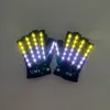 LED -svärdar Rave Party Dancing Gloves Decor Glowing Colorful Changeable With Neon Light Flashing 230803