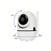 1pc High-definition Camera, 2.4G Wireless Wifi Security Home Camera, Baby And Pet Monitor, 1080P Wireless Automatic Tracking Monitor, Motion Detection And Tracking