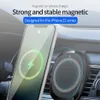 Caricabatteria da auto wireless magnetico AirVent Mount compatibile con per Magsafe iPhone 12 ProMax Mini 15W Supporto per telefono da auto a ricarica rapida229z