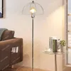 Vloerlampen Retro Acryl Lamp Creatief Ontwerp Kleurrijke Lampenkap Stand Licht Nordic Salontafel Woonkamer Led-verlichting