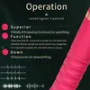 Vibratori Macchina automatica Telescopico Dildo Vibratore Giocattolo del sesso femminile Donne Vagina Masturbazione Pene Punto G Stimolatore del clitoride Massaggiatore 230803