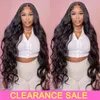Body Wave Lace Front Wig 13x4 HD Transparent Human Hair Lace Frontal Wigs Brazilian Wavy Lace Front Human Hair Wigs Pre Plucked