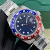 Mens Luxury Watch Designer عالي الجودة ساعة الحجم 41 مم خاتم سيراميك الياقوت 2813 حركة الفولاذ المقاوم للصدأ مراقبة ماء الساعات الميكانيكية