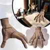 Puppets Horror Wednesday Thing Hand Speelgoed Van Addams Family Latex Beeldje Home Decor Desktop Craft Holiday Party Kostuum Prop 230803