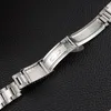 Bracelets de montre Accessoires 13mm 17mm 19mm 20mm acier inoxydable Oyster Bracelet Strap Fit 230803