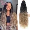 Lace Wigs Majesty Twist Hair Curly Passion Crochet 26 Long Synthetic Braiding SOKU PreLooped Senegalese 230803