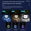 Portable Speakers Portable Camping Outdoor Speaker Wireless Bluetooth5.0 Speaker Powerful Sound Rechargeable Tent Hanging Lamps for Hiking