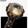 Trekking Poles 95cm Evil Claw Transparent Crystal Ball Walking Stick Men Luxury Walking Canes Women Elegant Vintage Sticks Cosplay Walking Cane HKD230804